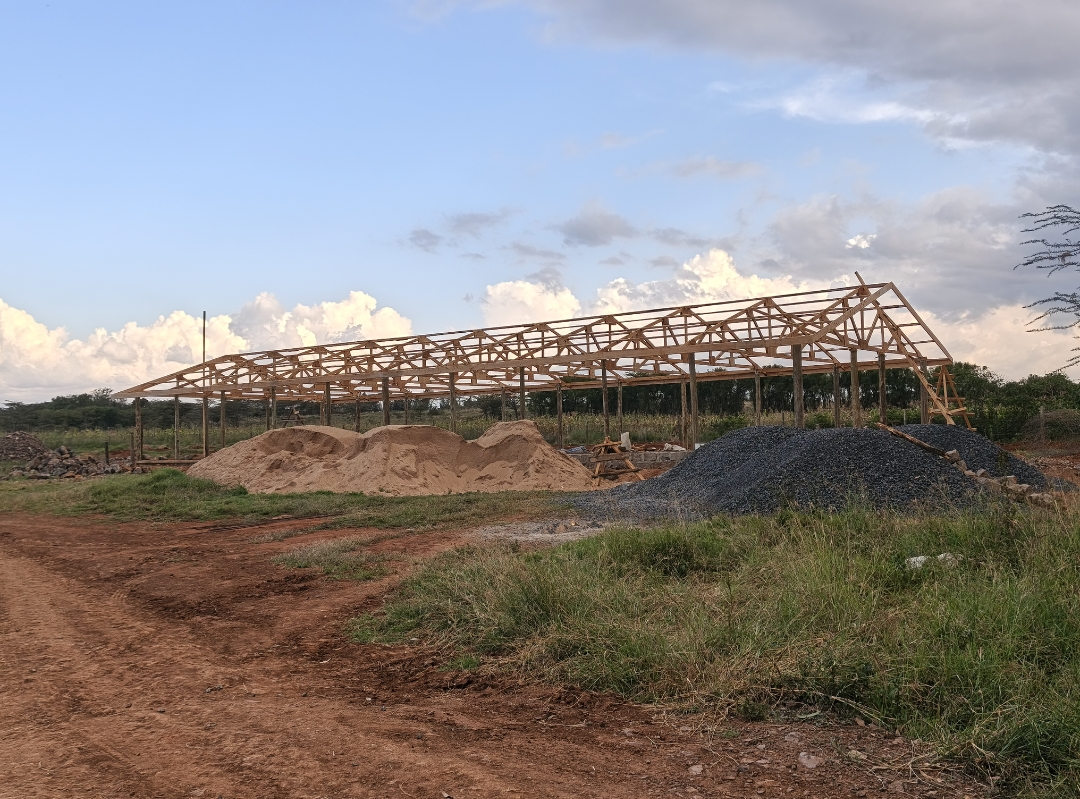 Wheel baths , walk paths, landscaping